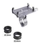 ZTTO liga de alumínio bicicleta Phone Holder confiável celular Mount Universal Suporte Móvel GPS metal motocicleta