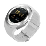 Ficha técnica e caractérísticas do produto 2019 Y1 Bluetooth Smart Watch Smart Tracker Waterproof Phone Watch Silver