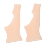 Ficha técnica e caractérísticas do produto 1 Par Silicone Pulso Brace Wrap Polegar Suporte Artrite Tendinite Alívio