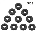 Ficha técnica e caractérísticas do produto 10 PCS Aromock Grommet Silicone O Ring Anilhas de vedação Grommet para Airlock Em Homebrew Beer Mead Fermentador de vinho Tampa