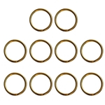 Ficha técnica e caractérísticas do produto 10 Peças De Bronze Rodada Dividir Chaveiro Anéis Chave Titular Loop DIY Craft 32mm