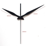 Ficha técnica e caractérísticas do produto 100sets eixo ponteiros do relógio 31 # Mãos longas material de quartzo Relógio de acessórios kits de relógio de alta qualidade
