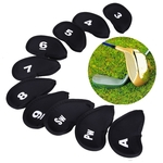 Ficha técnica e caractérísticas do produto Redbey 10PCS Golf Club Iron Head Covers Protector Golf Acessórios