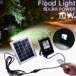 Ficha técnica e caractérísticas do produto 10W Waterproof Luz Flood com painel solar para uso ao ar livre estoque pronto