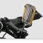 Ficha técnica e caractérísticas do produto 11 em 1 Ferramentas de bicicleta Define bicicleta multi Repair Kit Hex Spoke Wrench Chave de fenda Acessórios para bicicletas