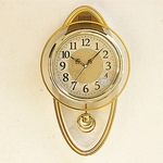 Ficha técnica e caractérísticas do produto 14 polegadas Relógio de parede Saat Relógio Reloj Relógio de Parede Duvar Saati Retro balanço relógios de parede Horloge Murale relogio de Parede