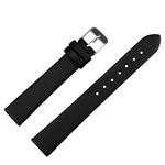 Ficha técnica e caractérísticas do produto 16 mil¨ªmetros Mulheres Moda Couro Watch Strap Watch Band BK