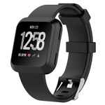 Ficha técnica e caractérísticas do produto 18 / 21cm Silicone Sport Watch Band Strap Pulseira De Substituição Para Fitbit Versa