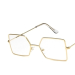 198 Retro Irregular metal Optical ¨®culos ¨®culos moldura Plano ¨®culos