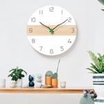 Ficha técnica e caractérísticas do produto 12inches Simples Art relógio de parede para casa Sala Quarto Decor (sem bateria)