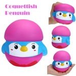 Ficha técnica e caractérísticas do produto 1PC Coquettish Pinguim encanto lento que aumenta aperto Apaziguador brinquedo