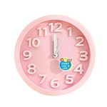 Ficha técnica e caractérísticas do produto 1pcs Alarm Rodada de relógio silenciosa mesa pequeno tabela tempo Crianças Relógio Estudante Relógio