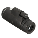 Ficha técnica e caractérísticas do produto 40X60 HD Monocular Telescópio Night Vision Binoculares Caminhadas Ao Ar Livre Portátil Spotting Scope Monoculars À Prova D 'Água com Clipe de Telefone e Tripé para Celular para