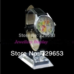 Ficha técnica e caractérísticas do produto 50 relógios pulseira de jóias Pcs plástico Display Rack Titular moda jóias Stands