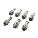 Ficha técnica e caractérísticas do produto 5pcs GX20 2-12pin Feminino e masculino conector Tomada de metal Avia??o plug