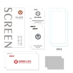 Ficha técnica e caractérísticas do produto 5pcs/SET 9H 2.5D PelÃ­cula Protetora de tela Ã  prova de explosÃ£o para Redmi Note 7 Pro