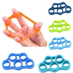 Ficha técnica e caractérísticas do produto 6.6 \\ /8.8 \\ / 11 Lb Dedo Resistência Bandas Maca Mão Exercitador Aperto Yoga Gripper Daily Life Exercício Dedo Aperto Descompressão Toy Mouse Prevenção Flanco