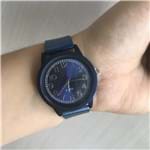Ficha técnica e caractérísticas do produto #9084 - Relógio Pulseira Silicone Azul