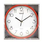 Ficha técnica e caractérísticas do produto Relógio de Parede Vermelho YI15359Y-Imporiente