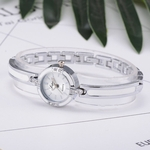 Ficha técnica e caractérísticas do produto A?o Lvpai Women Watch cristal bracelete de diamantes inoxid¨¢vel de pulso de quartzo B