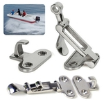 Ficha técnica e caractérísticas do produto Stainless Steel Anti-Rattle Latch Marine Boat Locker Hatch Fastener Clamp