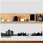 Ficha técnica e caractérísticas do produto Adesivo de Parede Amsterdã Silhueta - EG 50x254cm