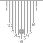 Ficha técnica e caractérísticas do produto Adesivo de Parede Cascata Kapos Prata (95x100x1cm)