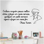 Ficha técnica e caractérísticas do produto Adesivo de Parede Frase de Chico Xavier