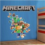 Adesivo de Parede Infantil Minecraft