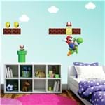 Ficha técnica e caractérísticas do produto Adesivo de Parede Super Mario Bros