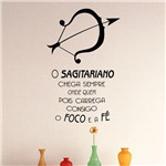 Ficha técnica e caractérísticas do produto Adesivo de Parede Zodiaco Sagitariano - Meu Adesivo