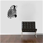 Ficha técnica e caractérísticas do produto Adesivo Decorativo de Parede - Zebra - Preto