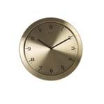 Ficha técnica e caractérísticas do produto Agrupador: Relógio Parede Herweg 6456 308 Aluminio Escovado Dourado