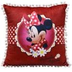 Ficha técnica e caractérísticas do produto Almofada Minnie Mouse Vermelho