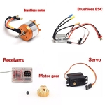 Ficha técnica e caractérísticas do produto Alta Qualidade 5 PCS Feiyue Atualizado Kit Brushless Motor ESC Servo Receptor Engrenagem para FY03 FY03H FY05 Veículos Acessórios DIY