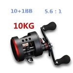 Ficha técnica e caractérísticas do produto Niceday Alta resistência metal Pesca Reel Tambor Reel Trolling Roda Bait Fundição Lure Mar Reel ferramenta da pesca