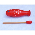 Ficha técnica e caractérísticas do produto Amyove Lovely gift Ferramentas de madeira Temple Bloco de Ensino Aprendizagem Educação chinês crianças tradicionais Brinquedos Red Fish Instrumento Musical Brinquedos