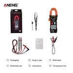 Ficha técnica e caractérísticas do produto Aneng ST205 4000 Digital Faixa Intelligent Automatic Multímetro atual com medição de temperatura
