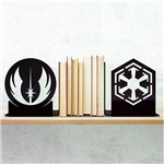 Ficha técnica e caractérísticas do produto Aparador de Livro Ordem Jedi Vs Sith