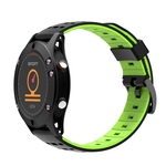 Ficha técnica e caractérísticas do produto Aplicar1 Smart no ecrã a cores de pulseira pulseira Smartwatch Exterior GPS à prova d'Água