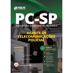 Ficha técnica e caractérísticas do produto Apostila PC-SP 2020 - Agente de Telecomunicações Policial