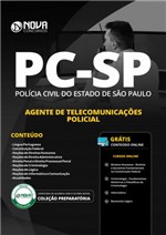 Ficha técnica e caractérísticas do produto Apostila Pc-Sp 2019 - Agente de Telecomunicações Policial