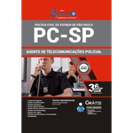 Ficha técnica e caractérísticas do produto Apostila PC SP - Agente de Telecomunicações Policial