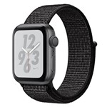 Apple Watch Nike+, 40 Mm, Alumínio Cinza Espacial, Pulseira Esportiva Nike Loop Preta e Fecho Ajustá