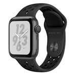 Ficha técnica e caractérísticas do produto Apple Watch Nike+, 40 Mm, Alumínio Cinza Espacial, Pulseira Esportiva Nike Preto/Cinza-carvão e Fecho Clássico - MU6J2BZ/A