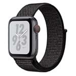 Apple Watch Nike+ Cellular, 44 Mm, Alumínio Cinza Espacial, Pulseira Esportiva Nike Loop Preta e Fecho Ajustável - Mtxl2bz/a