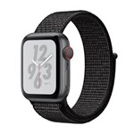 Ficha técnica e caractérísticas do produto Apple Watch Nike+ Series 4, Cellular + GPS, 40 Mm, Alumínio Cinza Espacial, Pulseira Esportiva Nike Loop Preta