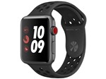 Ficha técnica e caractérísticas do produto Apple Watch Nike+ Series 3 42mm GPS + Celullar - Wi-Fi Bluetooth Pulseira Esportiva 16GB