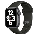 Apple Watch SE Cinza Espacial com Pulseira Esportiva Preta, 40 Mm, Bluetooth e 32 GB - MYDP2BE/A
