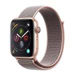 Apple Watch Series 4, 44 Mm, Alumínio Dourado, Pulseira Esportiva Loop Rosa e Fecho Ajustável - Mu6g2bz/a